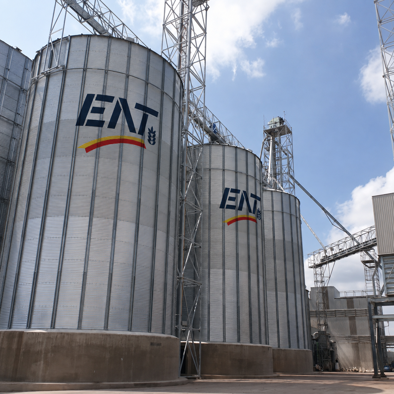 Silos circulares modulares